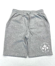 Load image into Gallery viewer, DIE LIT CLASSIC LOGO JOGGER SHORTS - GRAY
