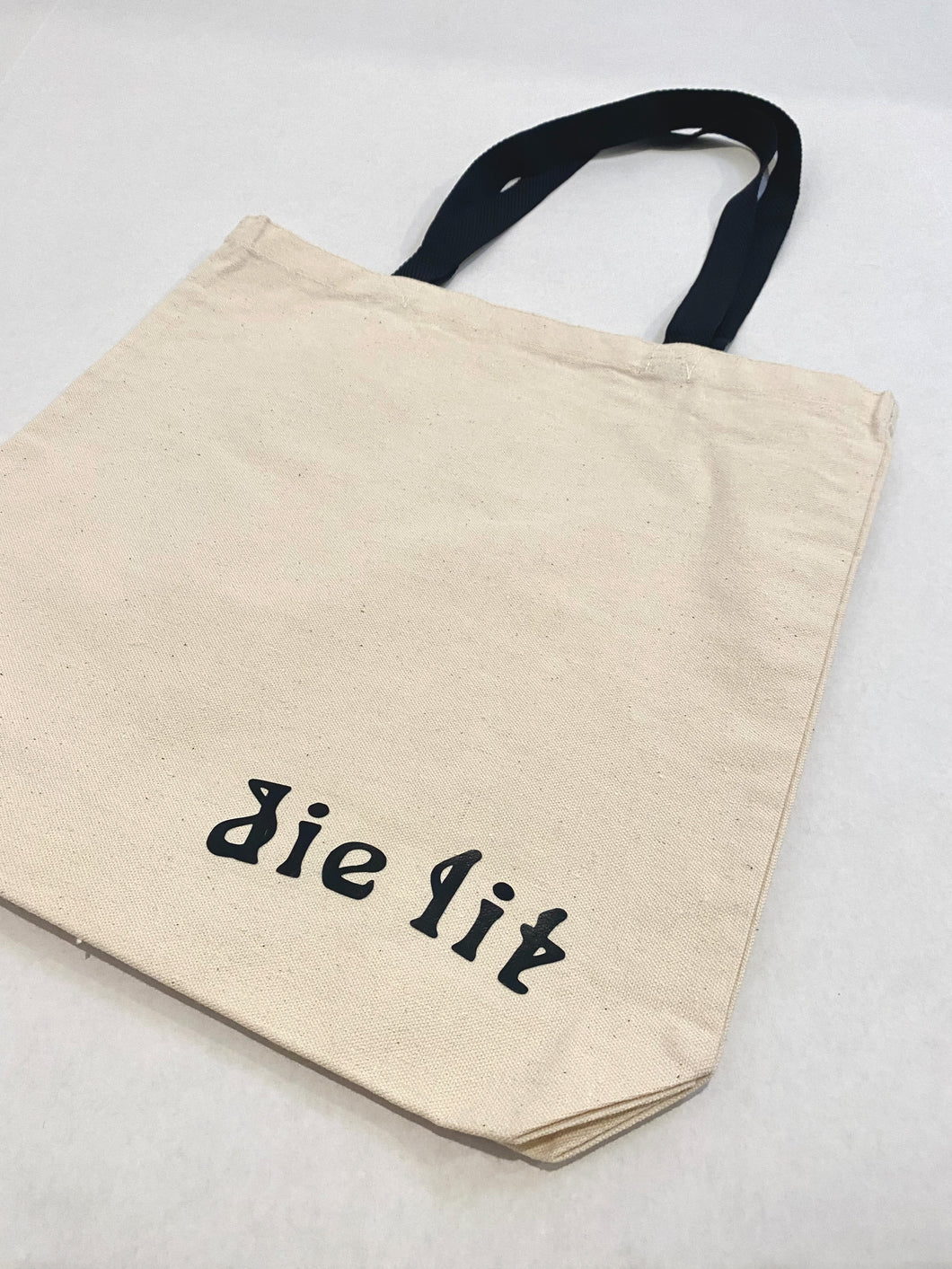 DIE LIT CANVAS TOTE