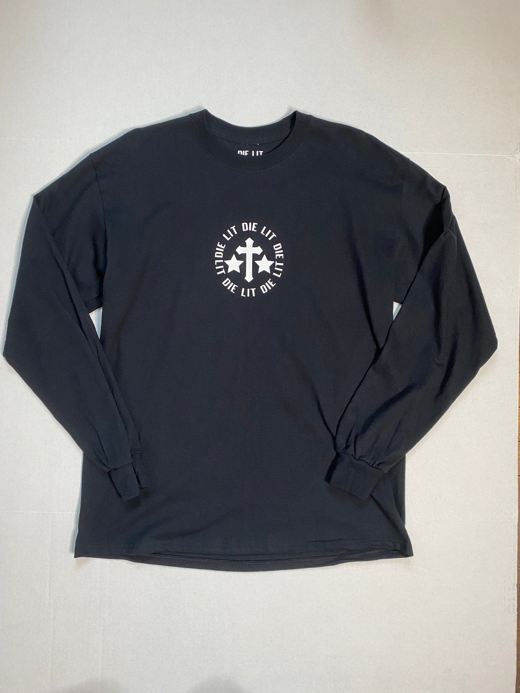 DIE LIT CLASSIC LOGO LONG-SLEEVE TEE